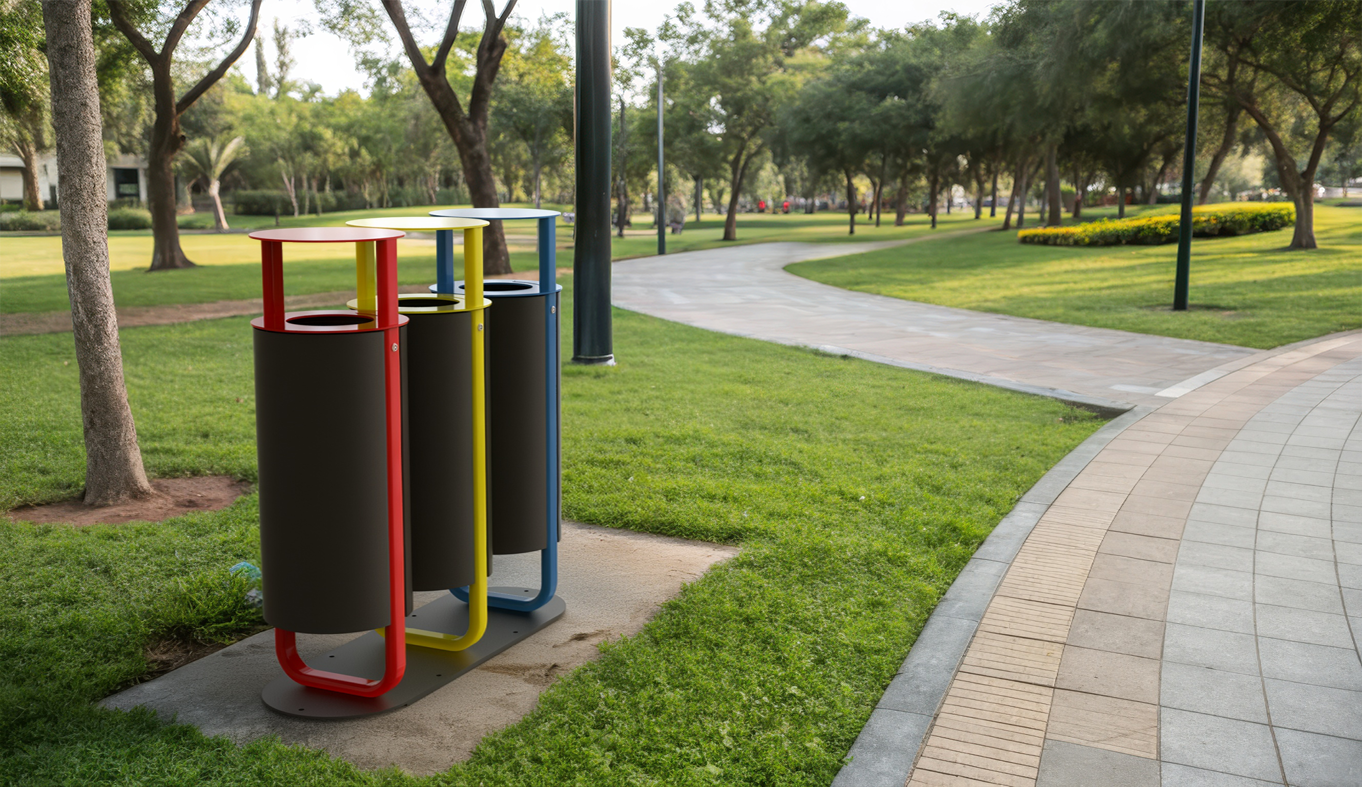 Cestini urbani raccolta differenziata: lotta ai rifiuti con stile