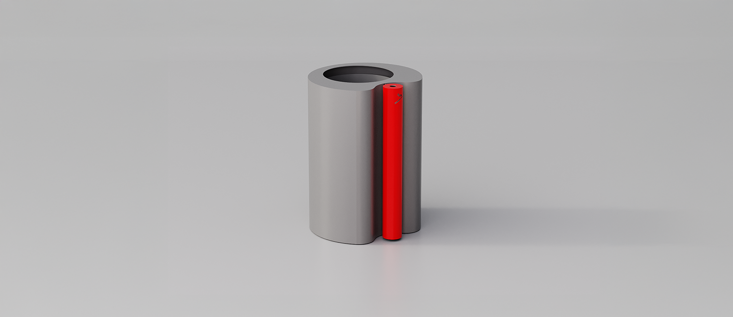 Large trash bin Alvarian