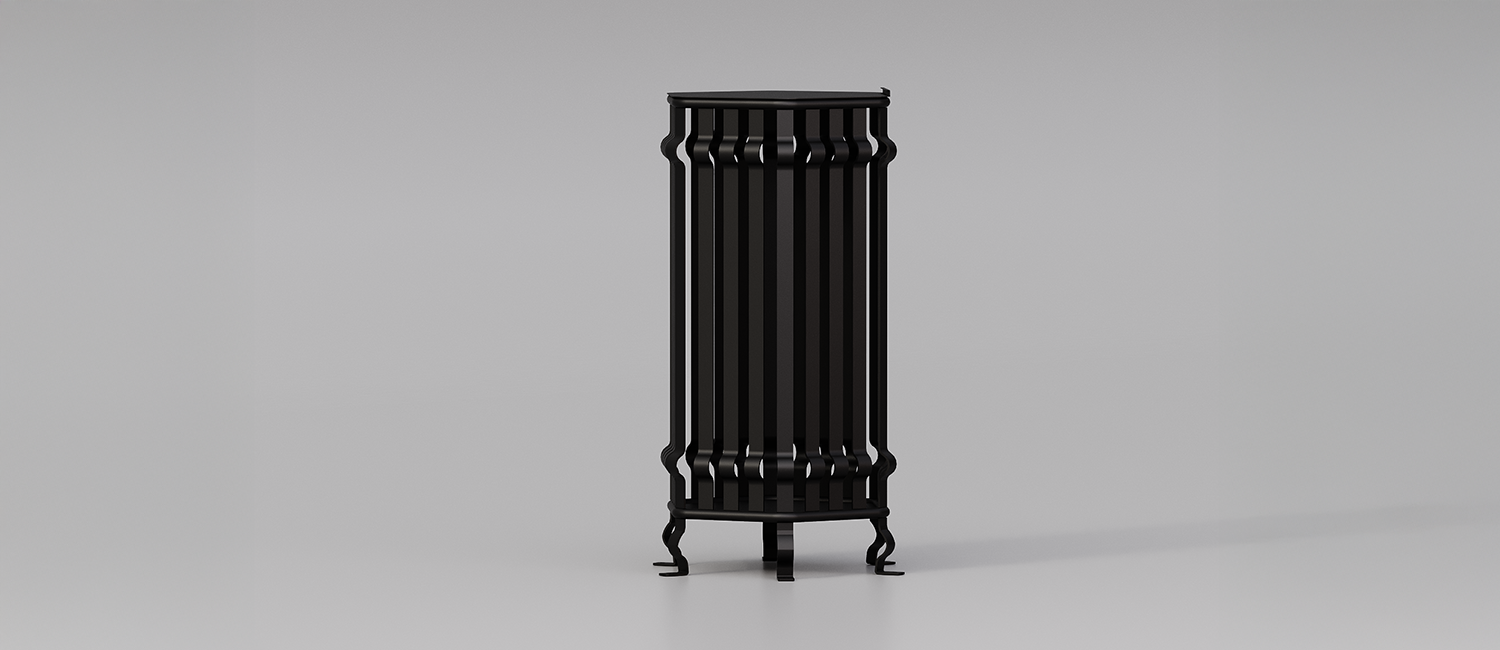 Large Trash Bin Barocco