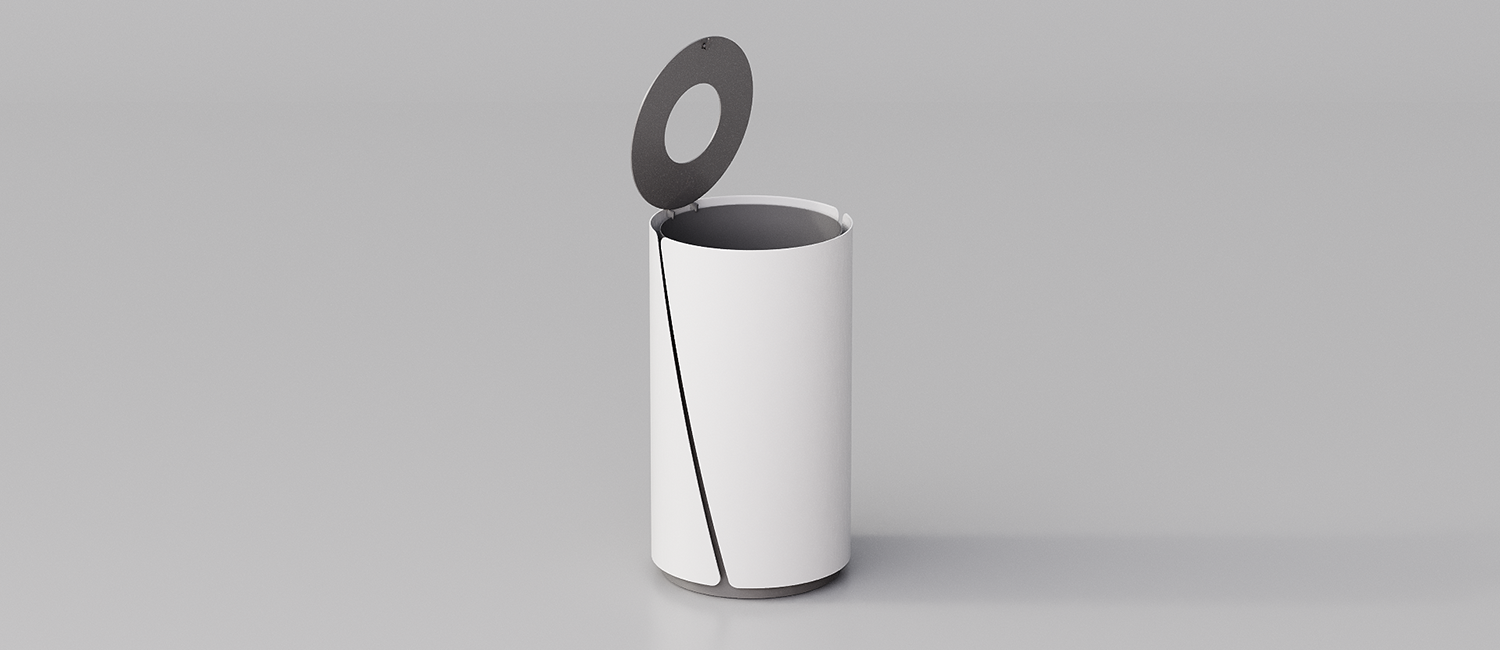 Bon large trash bin