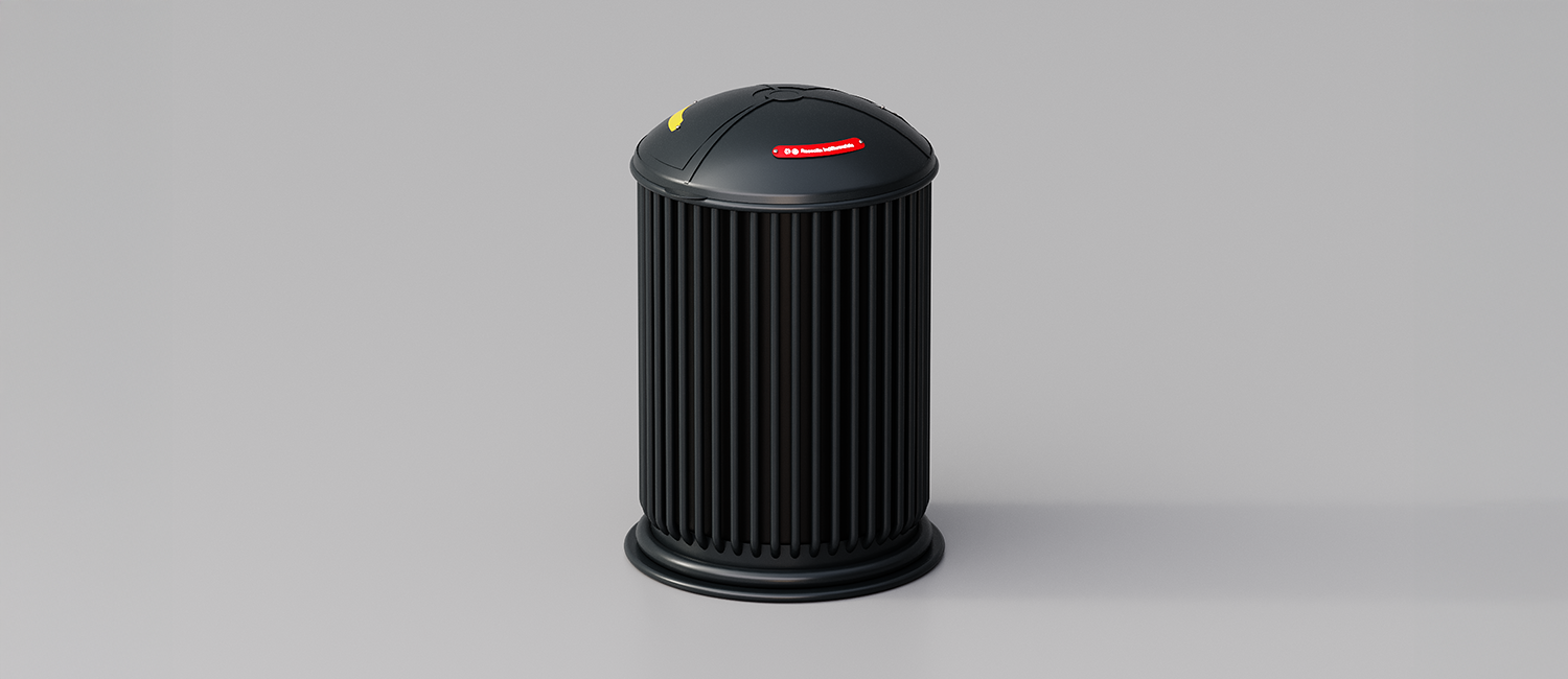 Large Trash Bin Liberty maxi