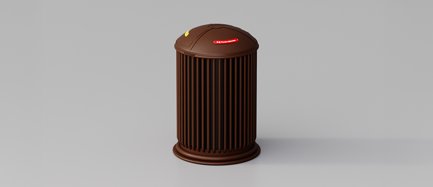 Large Trash Bin Liberty maxi