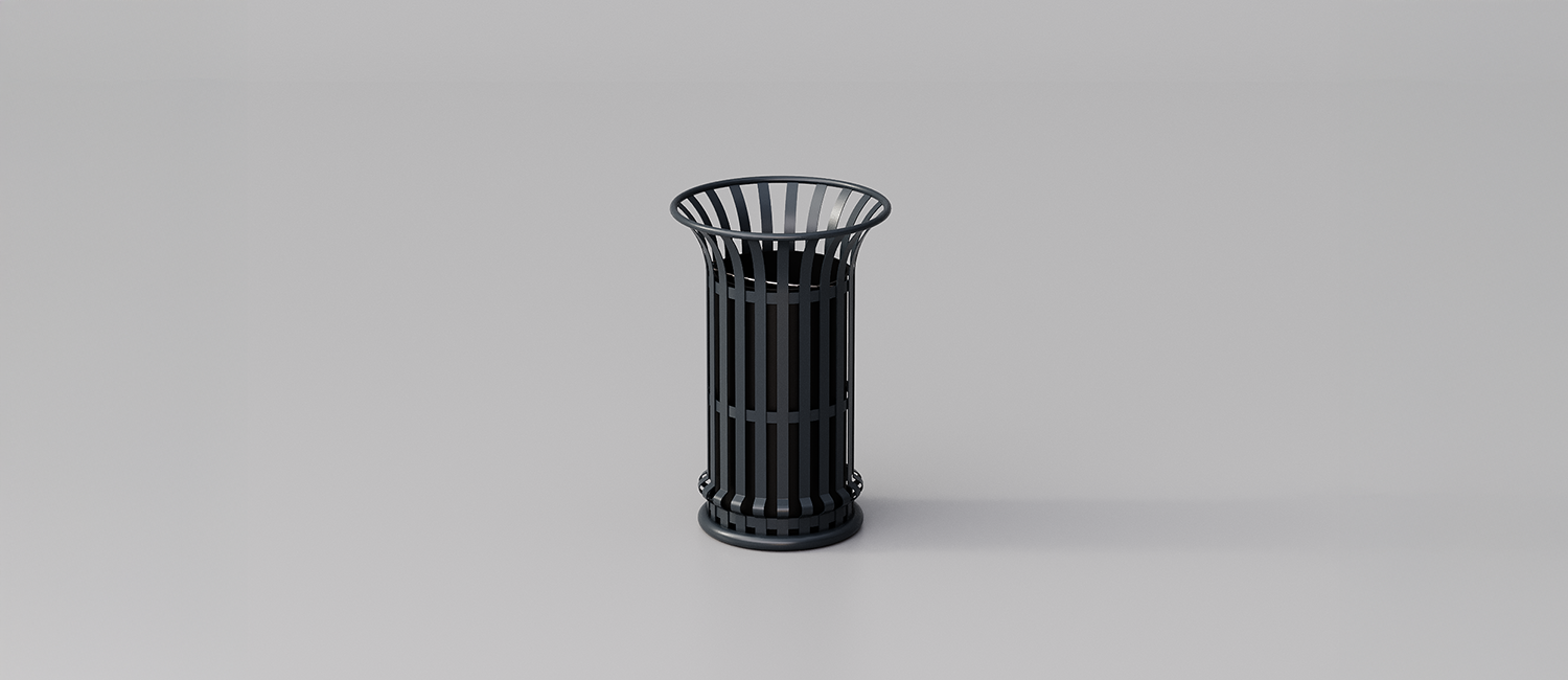 Large Trash Bin Mida