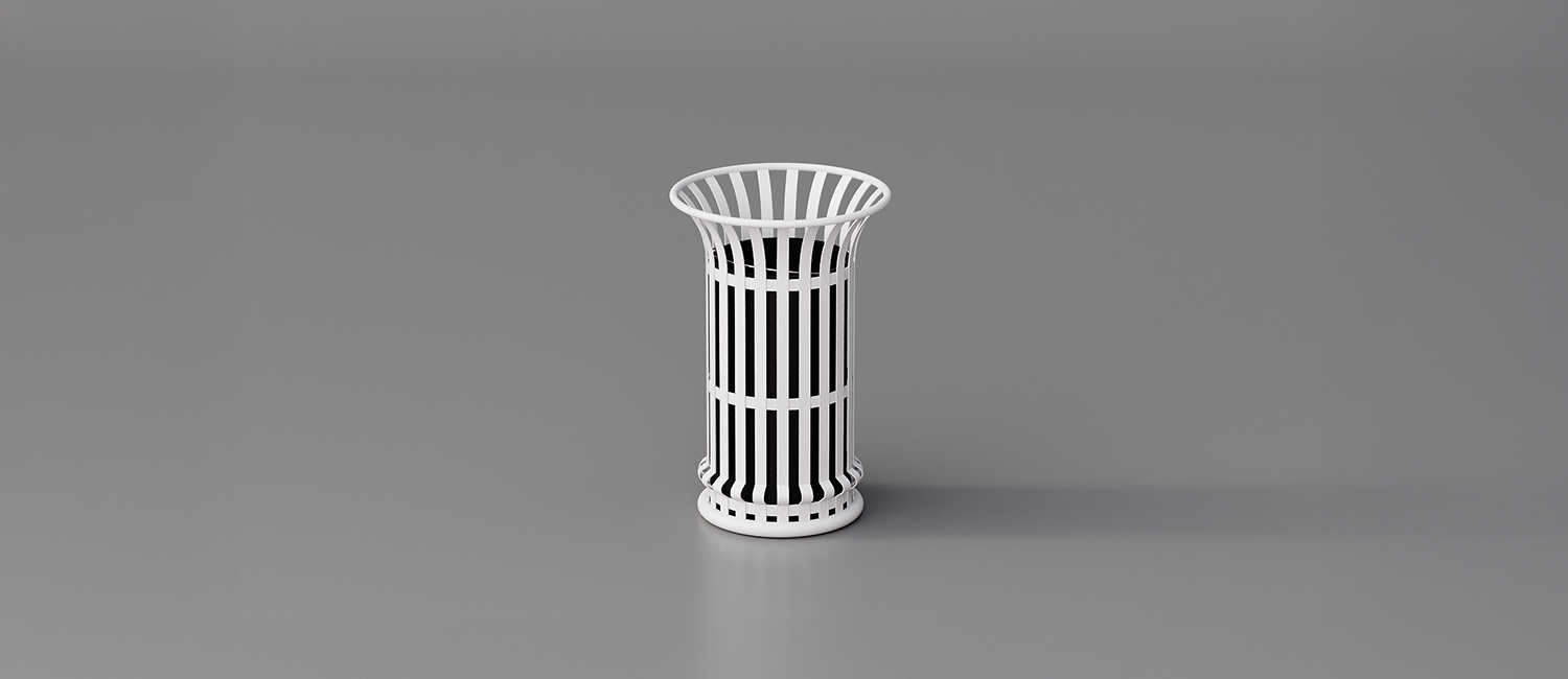 Large Trash Bin Mida
