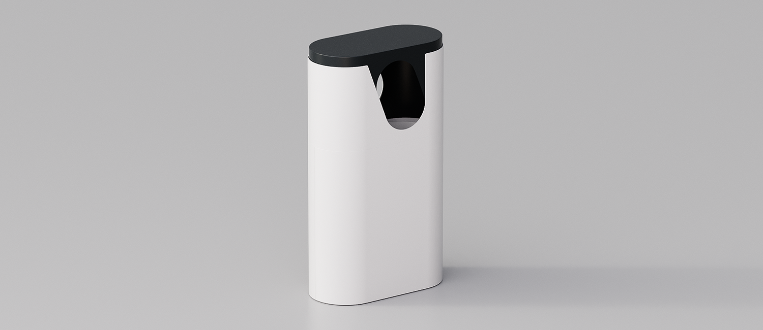Sam large trash bin
