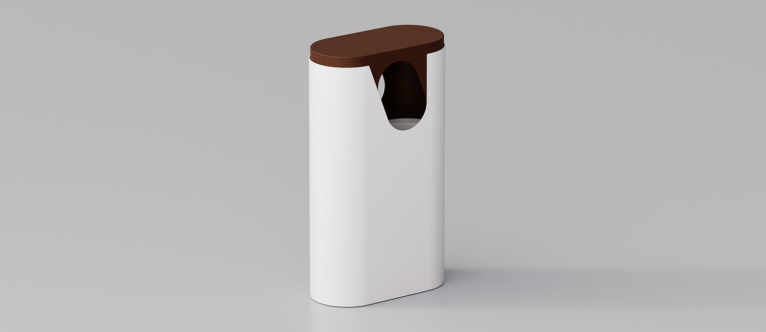 Sam large trash bin