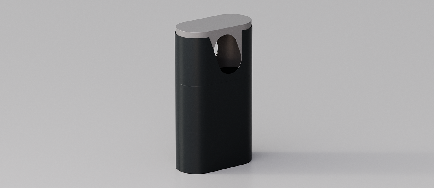 Sam large trash bin
