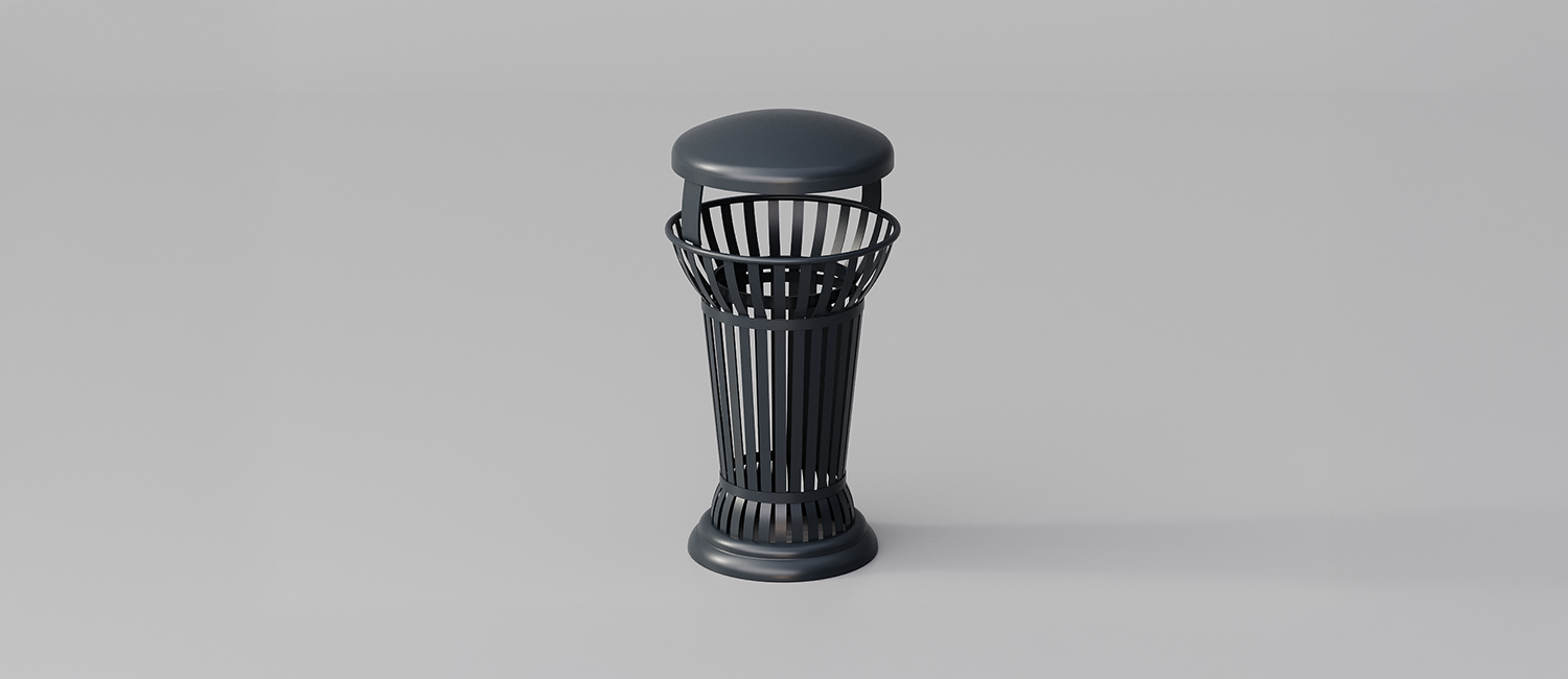 Large trash bin Scudo