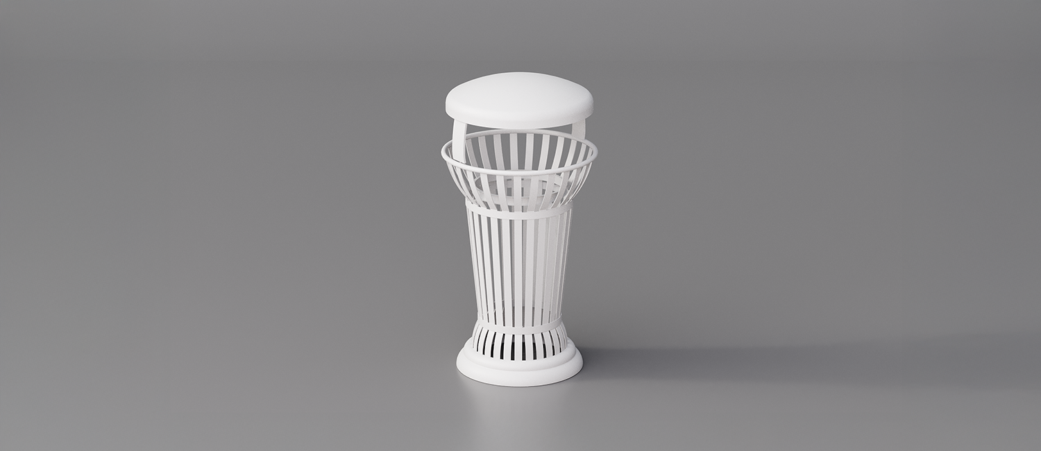 Large trash bin Scudo