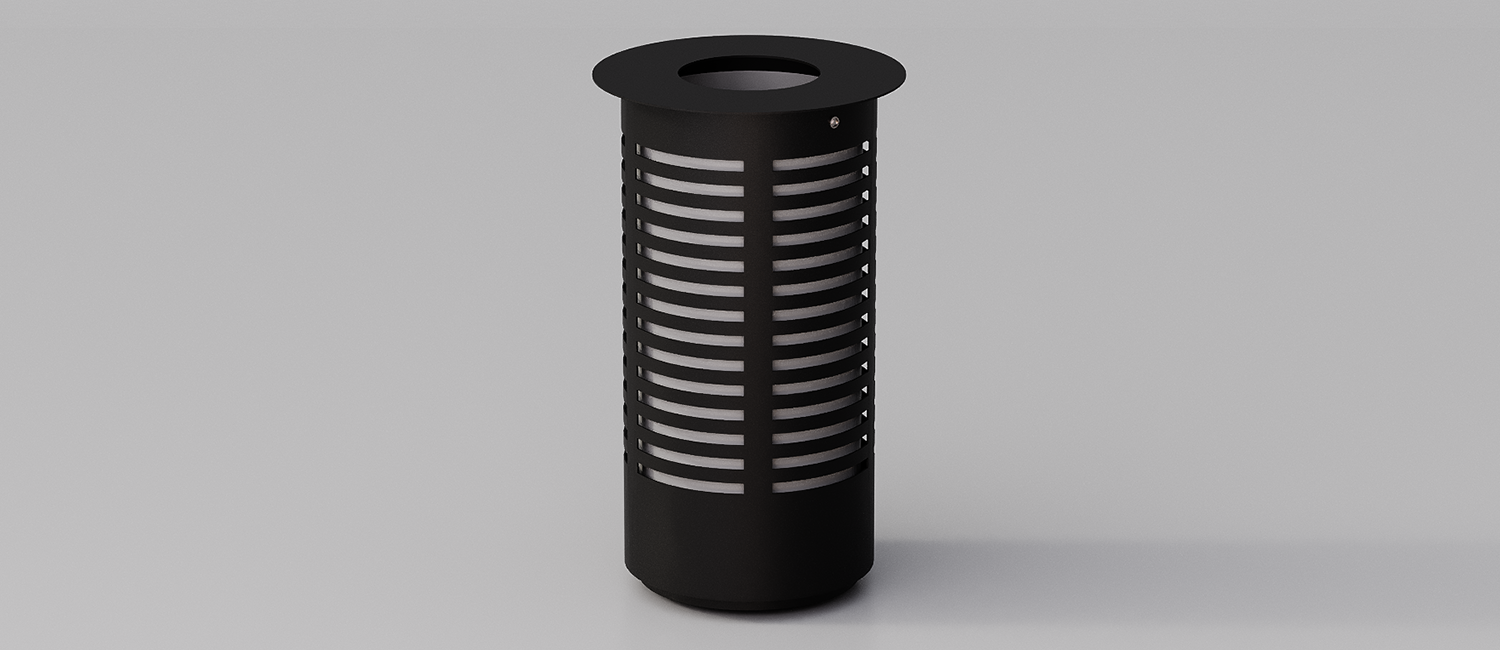 Large trash bin Tower
