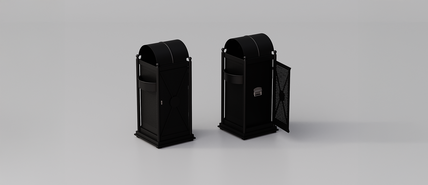 Large Trash Bin Virgo