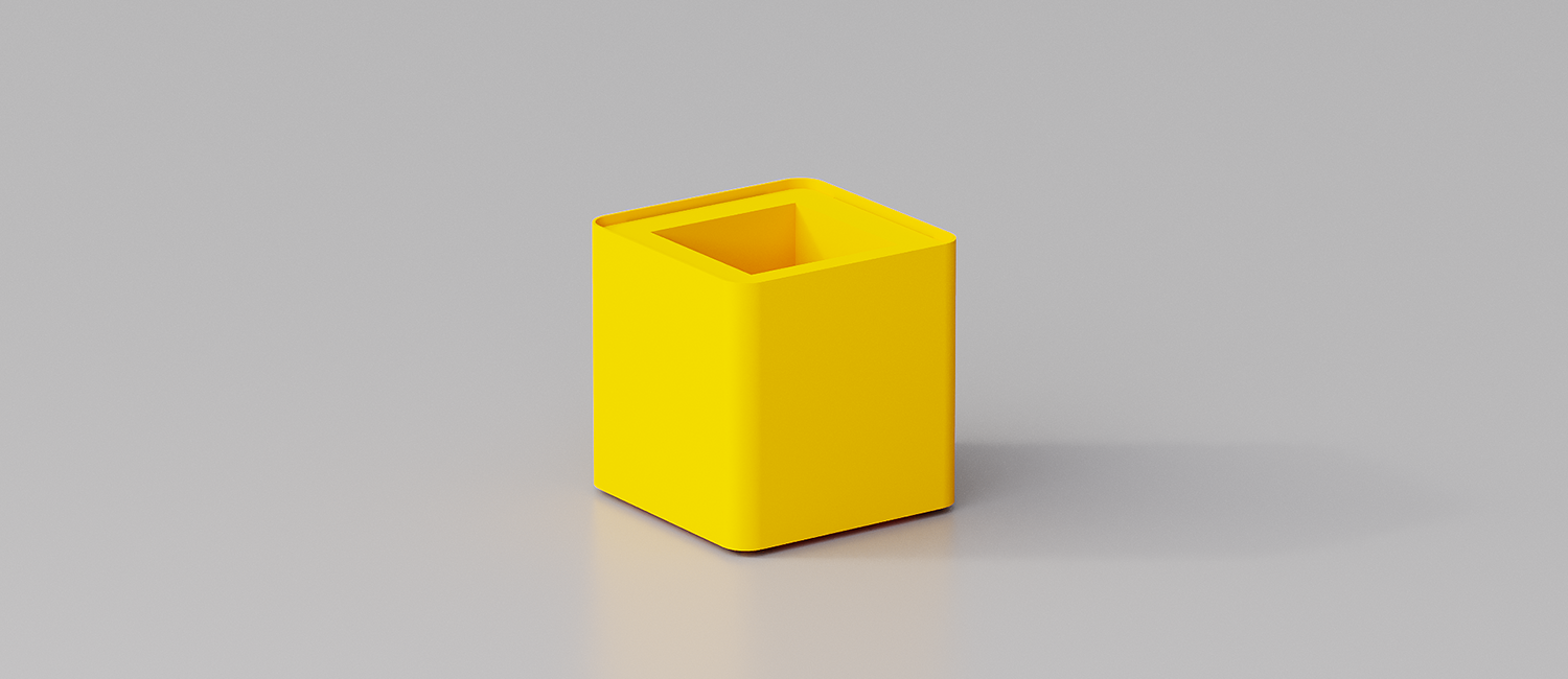 Cubik flower box low
