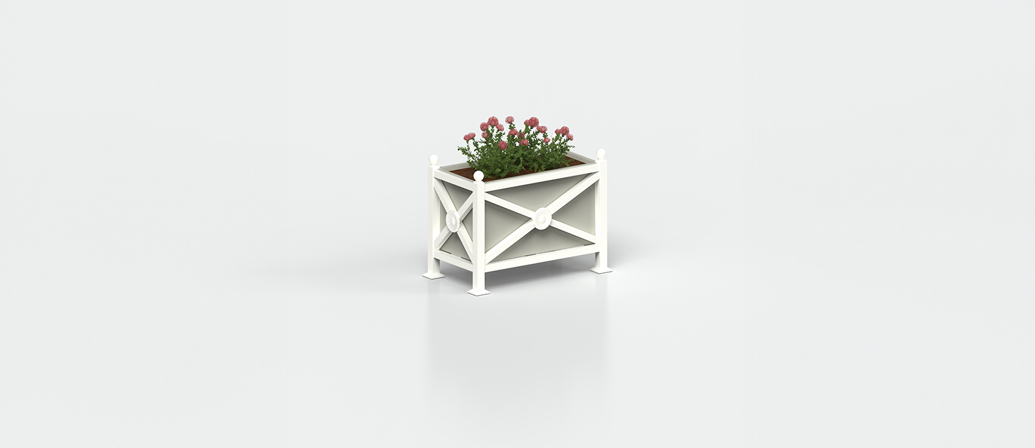 Fioriera Orchidea Maxi Rettangolare vista 4