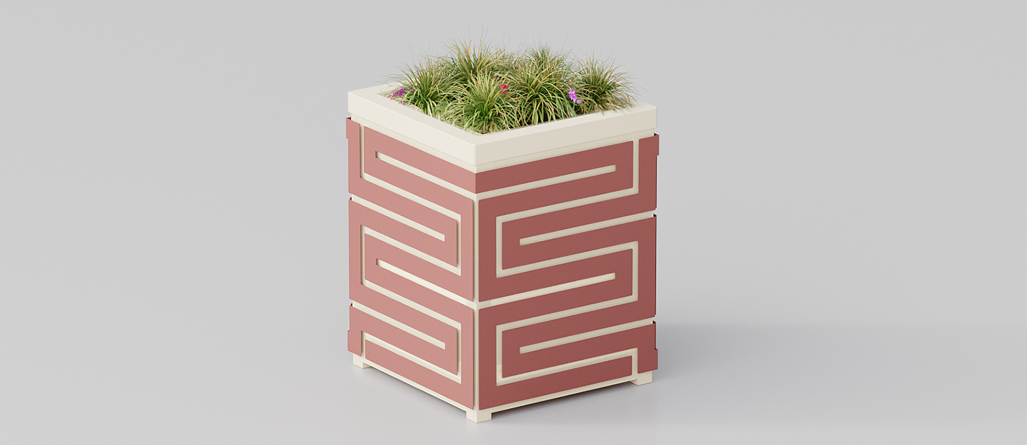 Snake flower box