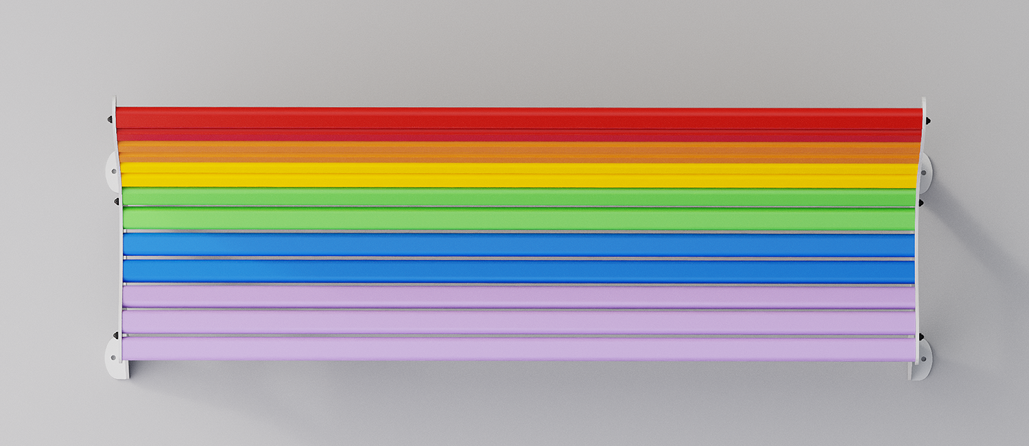Debora rainbow bench