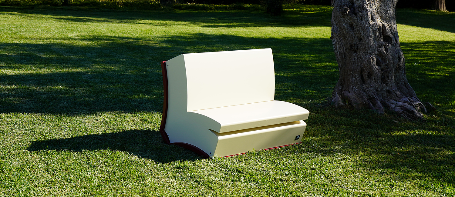 Panchina Librichina vista 2