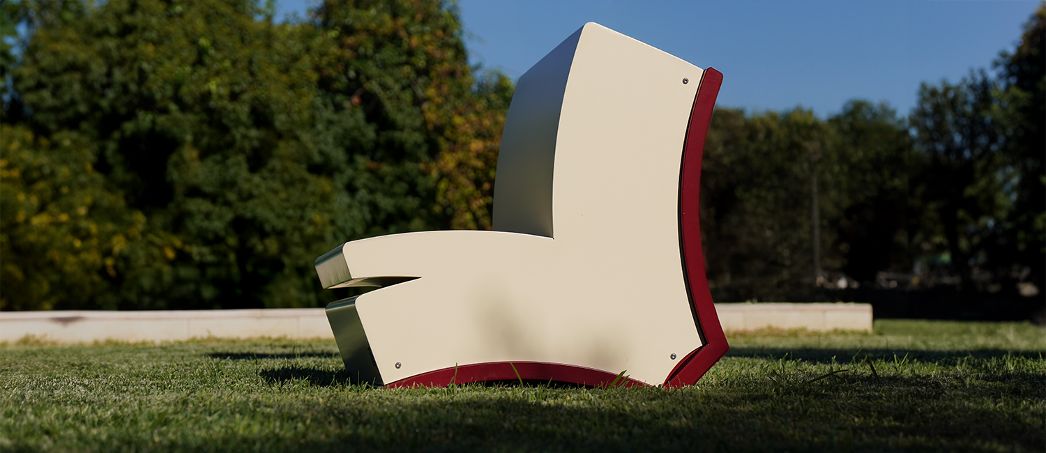 Panchina Librichina vista 3