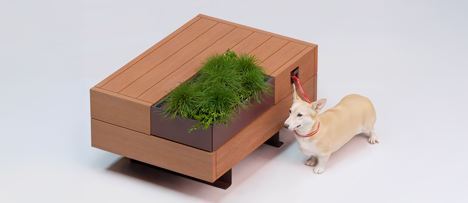 Noi seat with flowe box