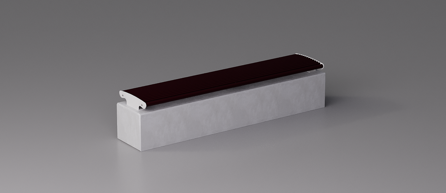 Panama seat wall mounted