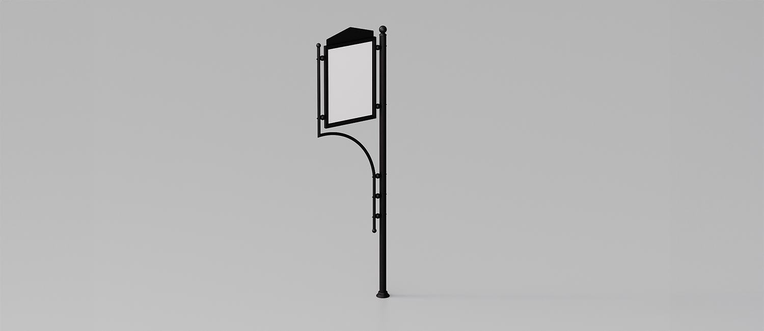 Temporary signaling bus stops