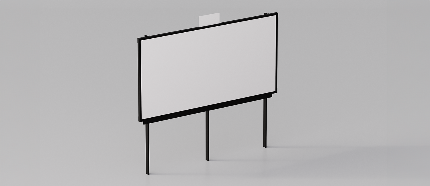 Maxi Notice Board 6x3 Simple Face