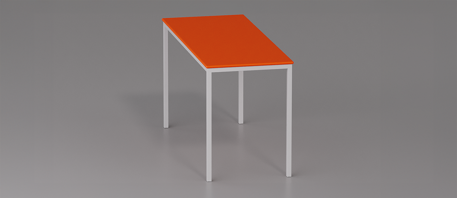 Tavolo per esterno Simply con piano in Polystone vista 3