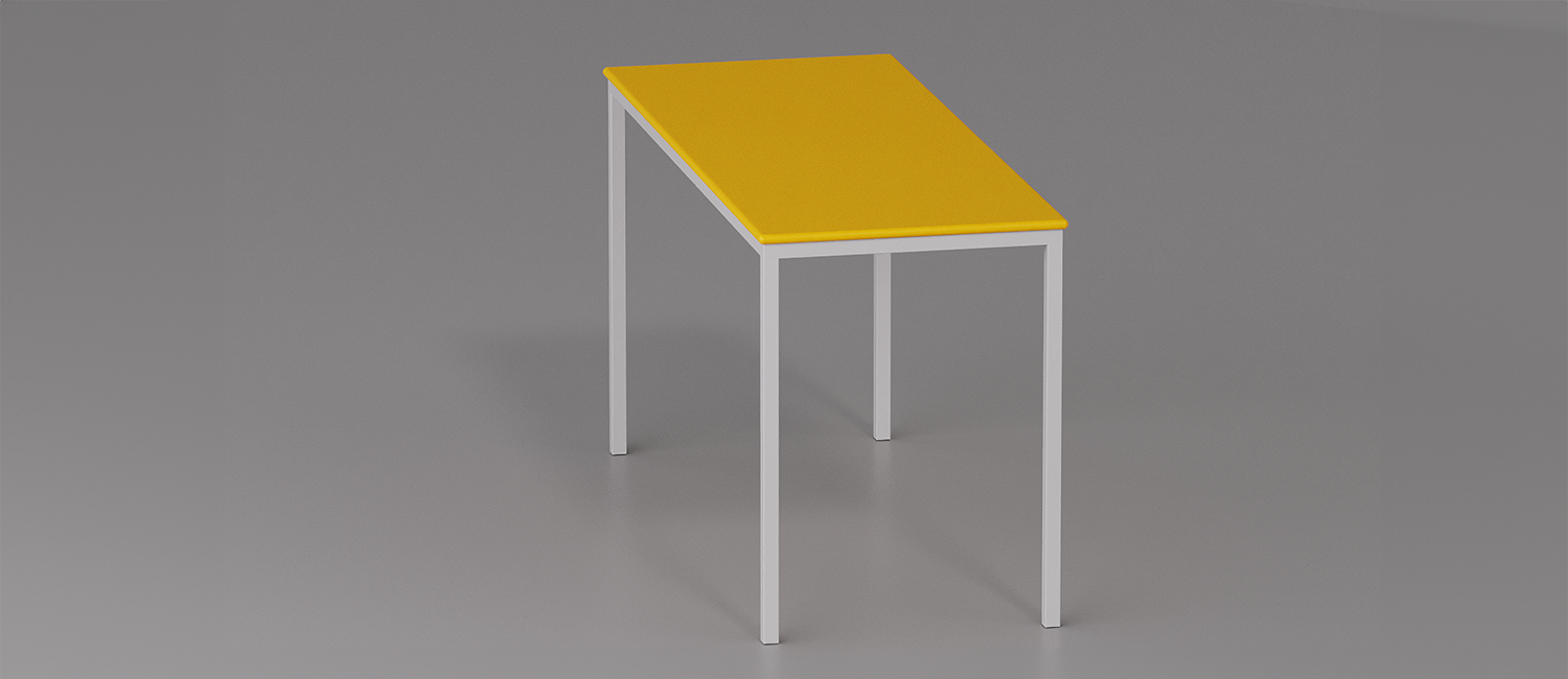 Tavolo per esterno Simply con piano in Polystone vista 6