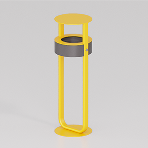 Diapason Anti-terrorism waste basket