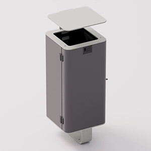 Io litter been with metal cover