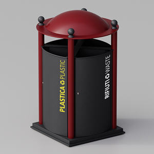 Large trash bin Ricle