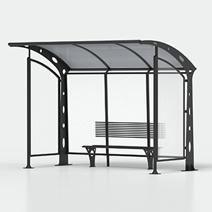 Shelter Acaya with sides walls