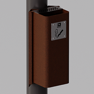 Related product image: Ashtray Cenerino mounting on existing pole