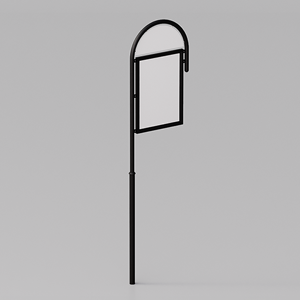 Bus stop sign