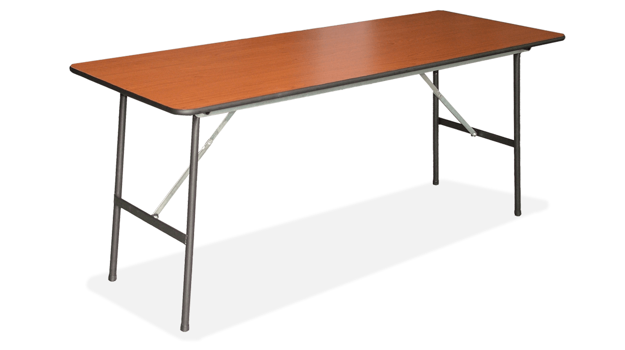 Tavolo utilizzato per allestimento seggi elettorali, dimensioni 180cm. per 70cm.
