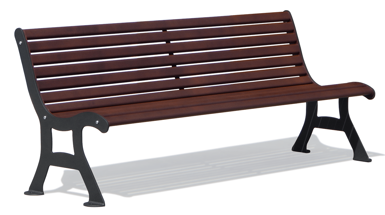 Bench for street furniture Debora model