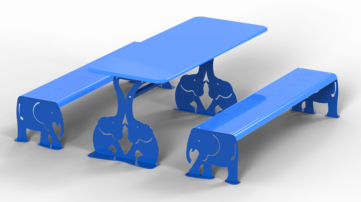 Tavolo da picnic modello Dumbo