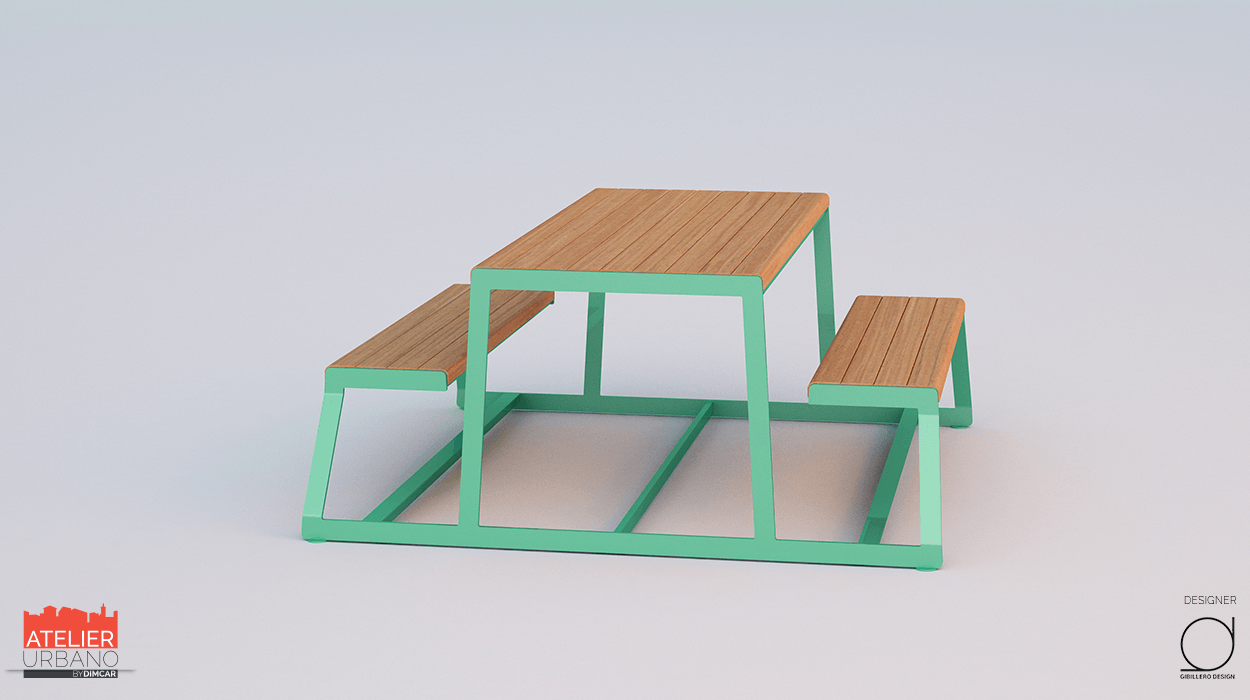 Weekend model picnic table