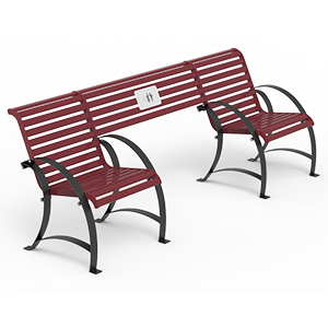 Artemide bench inclusion, code 1052-i