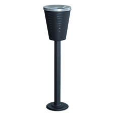 Twister ashtray on pole, code 424-bis