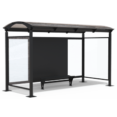Alessandra shelter with side walls, code 447-bis